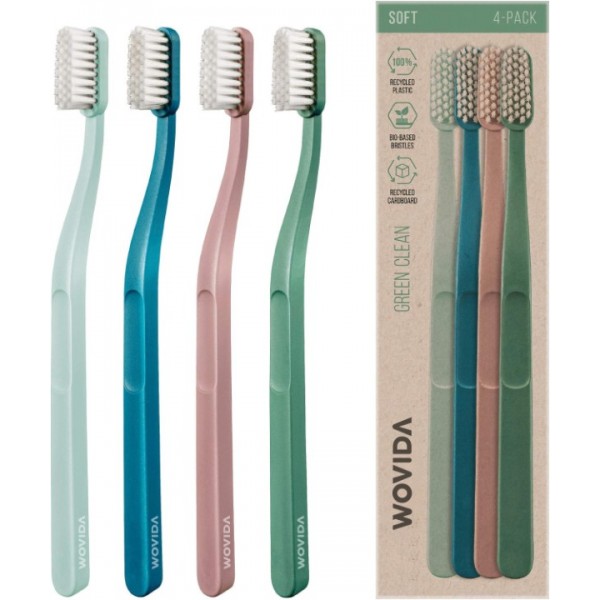 Wovida Manual Toothbrush - Sustainable, Eco-Friend...